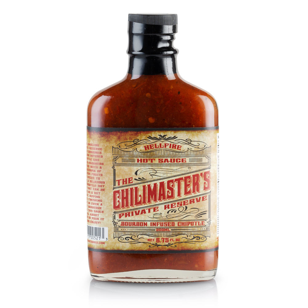 The Chilimaster's Private Reserve Bourbon Infused Chipotle