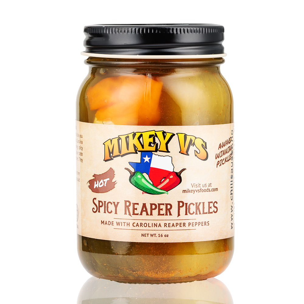 Spicy Reaper Pickles (Hot)